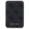 Zestaw Guess GUBPM5N614GEMGK iPhone11 6.1 hardcase + Powerbank 5000mAh MagSafe czarny/black 4G Metal Logo